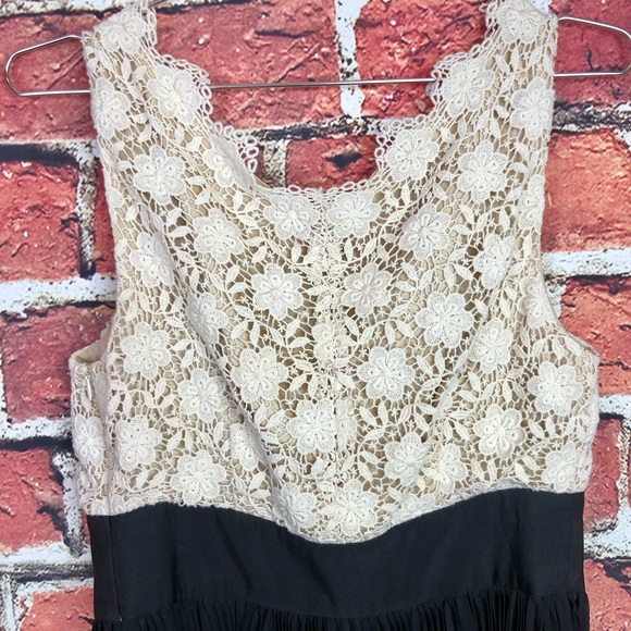 Anthropologie Floreat crochet tuxedo dress - Picture 8 of 10